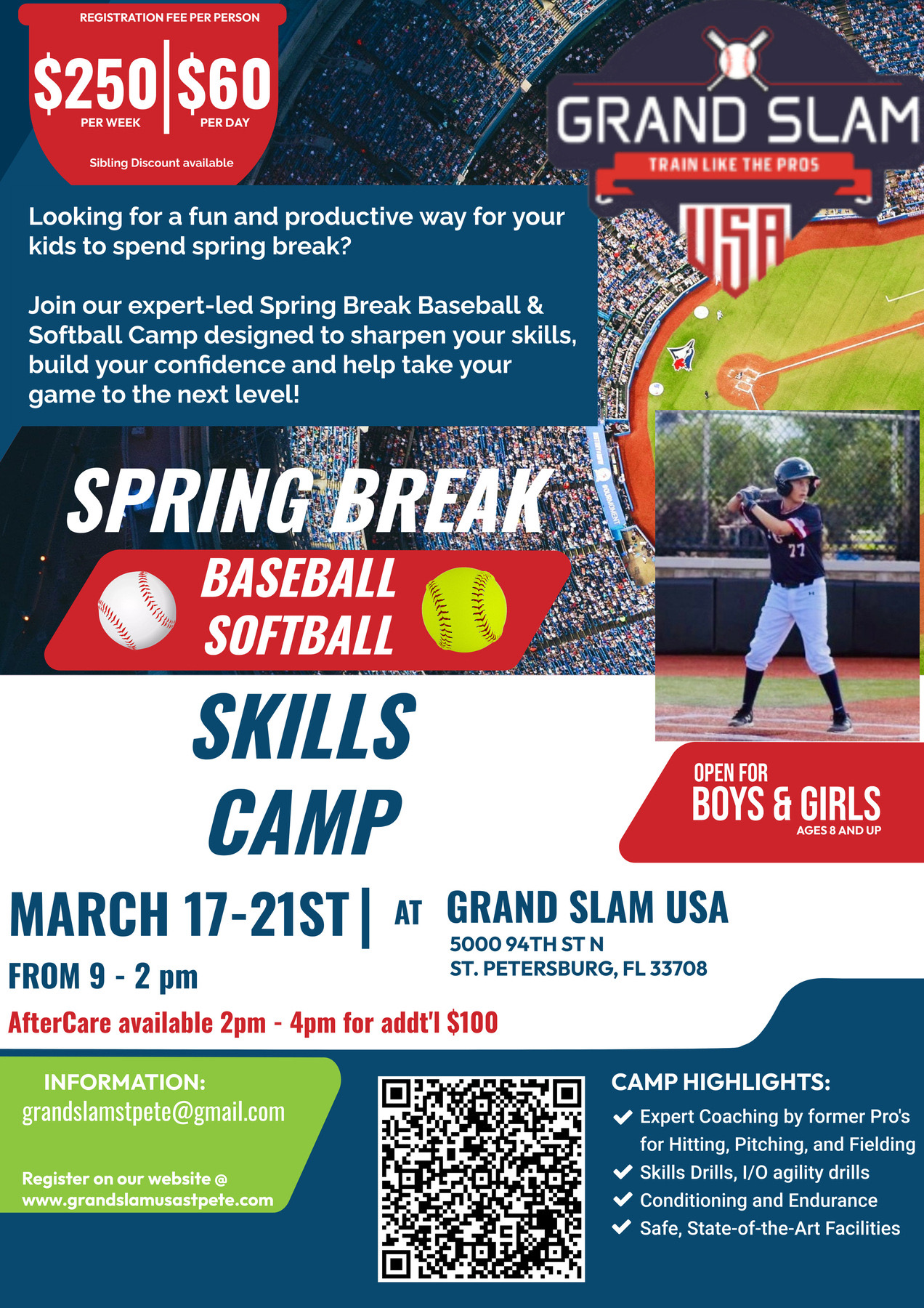 Spring break skills camp 2025