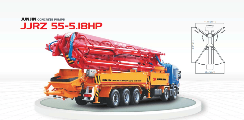 JUNJIN CONCRETE PUMP CAR