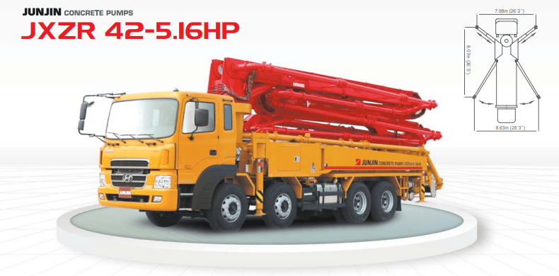 JUNJIN CONCRETE PUMP CAR