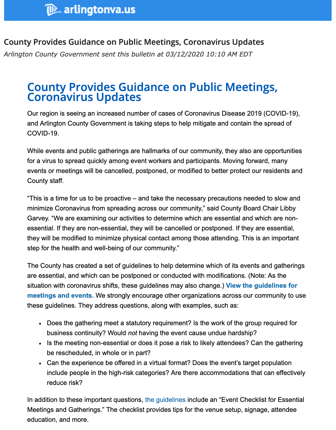 Public Meetings Covid 19 What To Say When Things Change Granicus