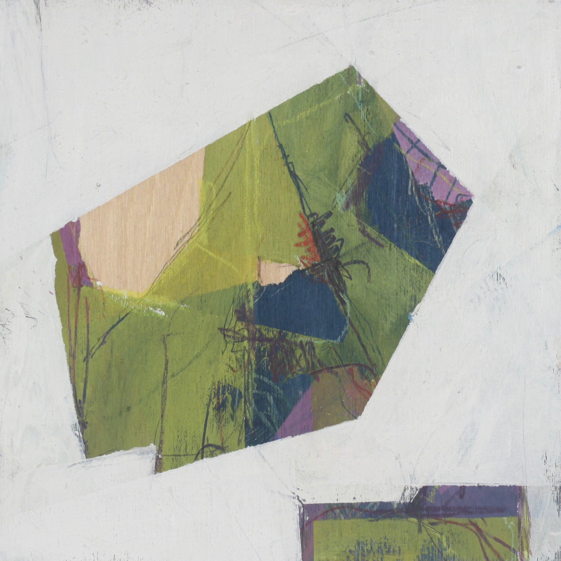 Higgins.2 2018 8x8" Acrylic on wood panel