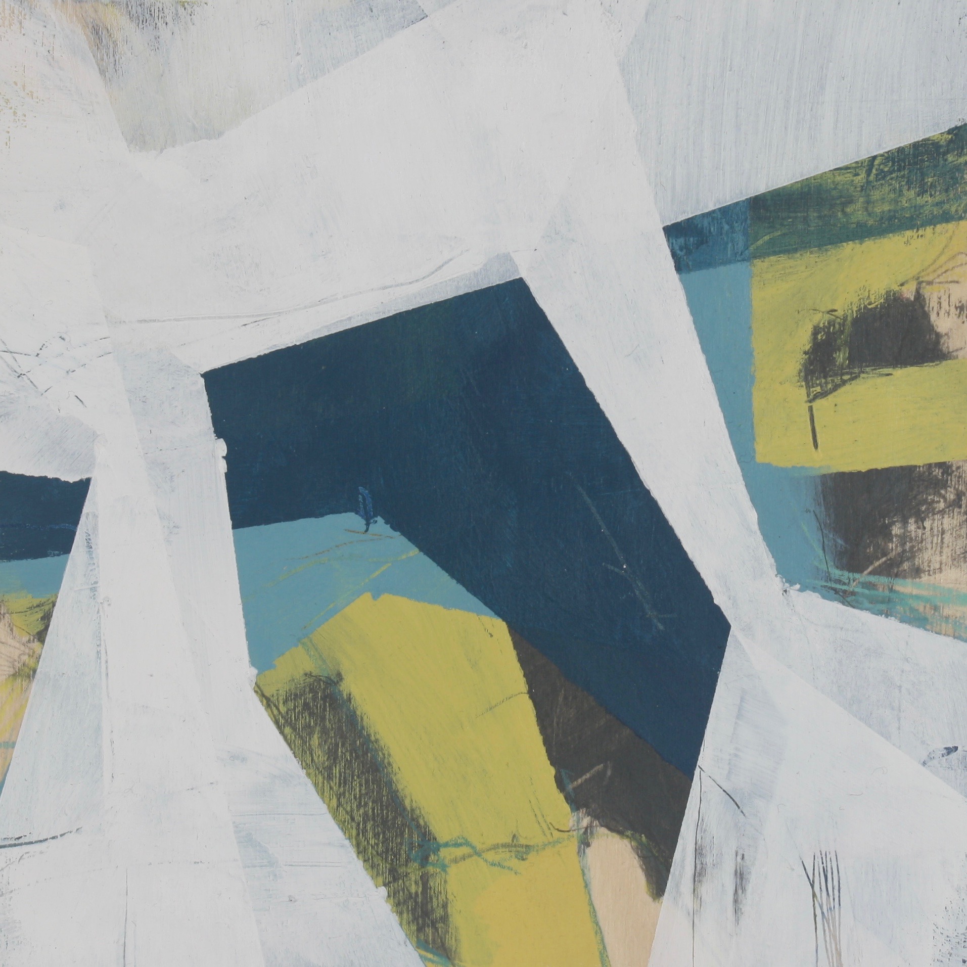 Higgins.8 2018 8x8" Acrylic on wood panel