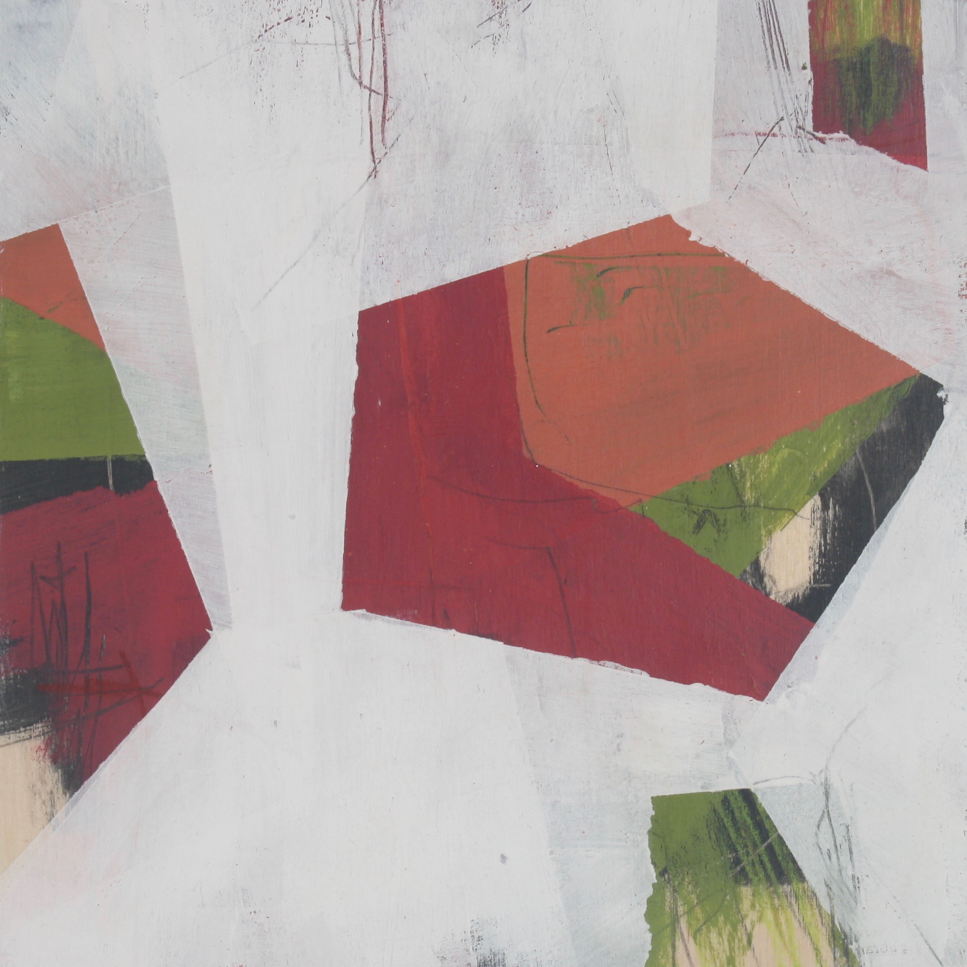 Higgins.9 2018 8x8" Acrylic on wood panel