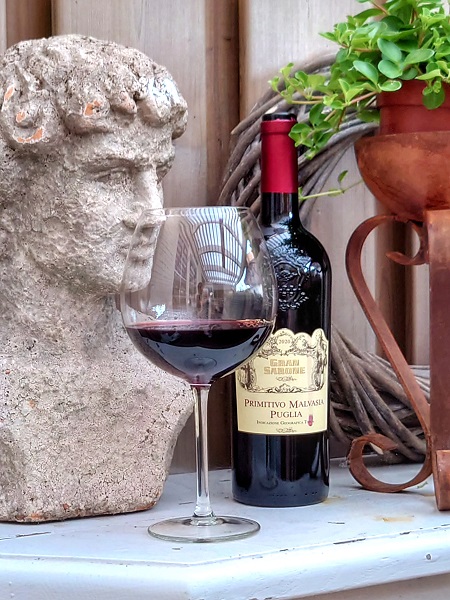 Gran Sarone Primitivo Malvasia Puglia 2020