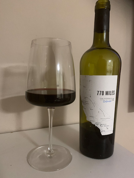 770 Miles Zinfandel 2020