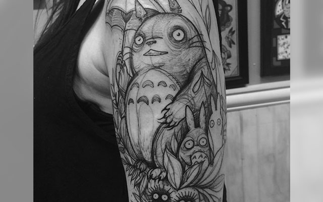Sketchbook Tattoo Artist Nomi Chi Shows Her Creativity Through Anime Grape Japan
