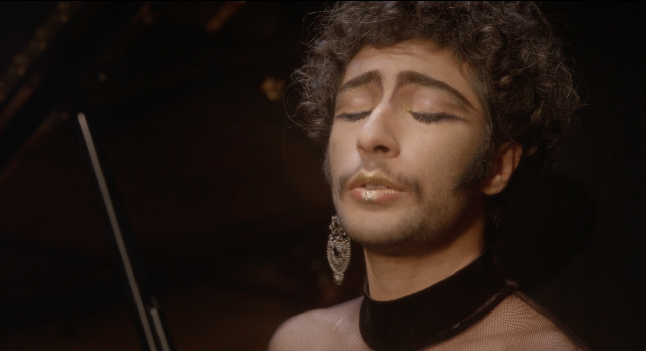 Still from ‘Out of the Blue’ by Tarek Lakhrissi. 2019. HD Single channel video. 00:13:01. Courtesy of the artist and VITRINE London/Basel