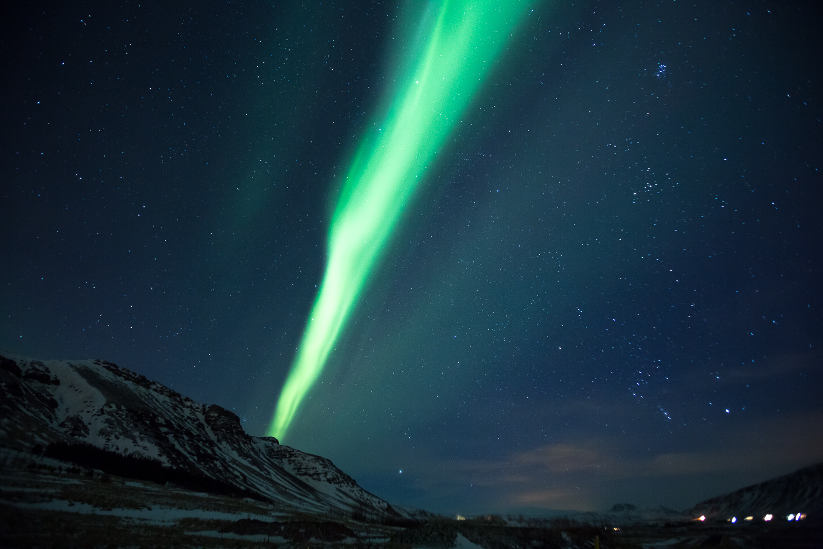 Northern Lights Art Bicnick