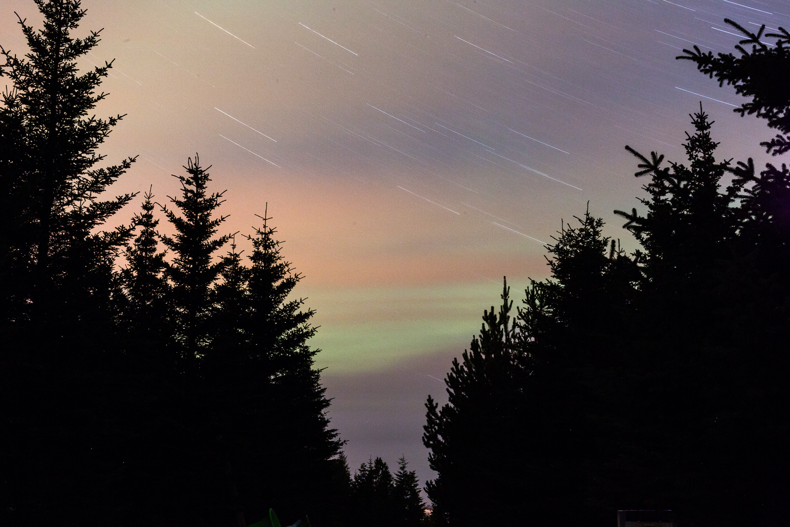 Northern Lights Art Bicnick