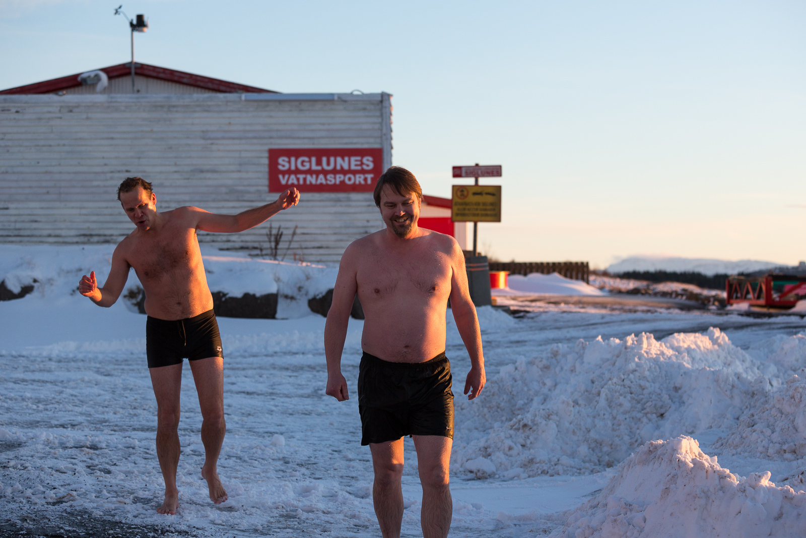 At The Nauthólsvík