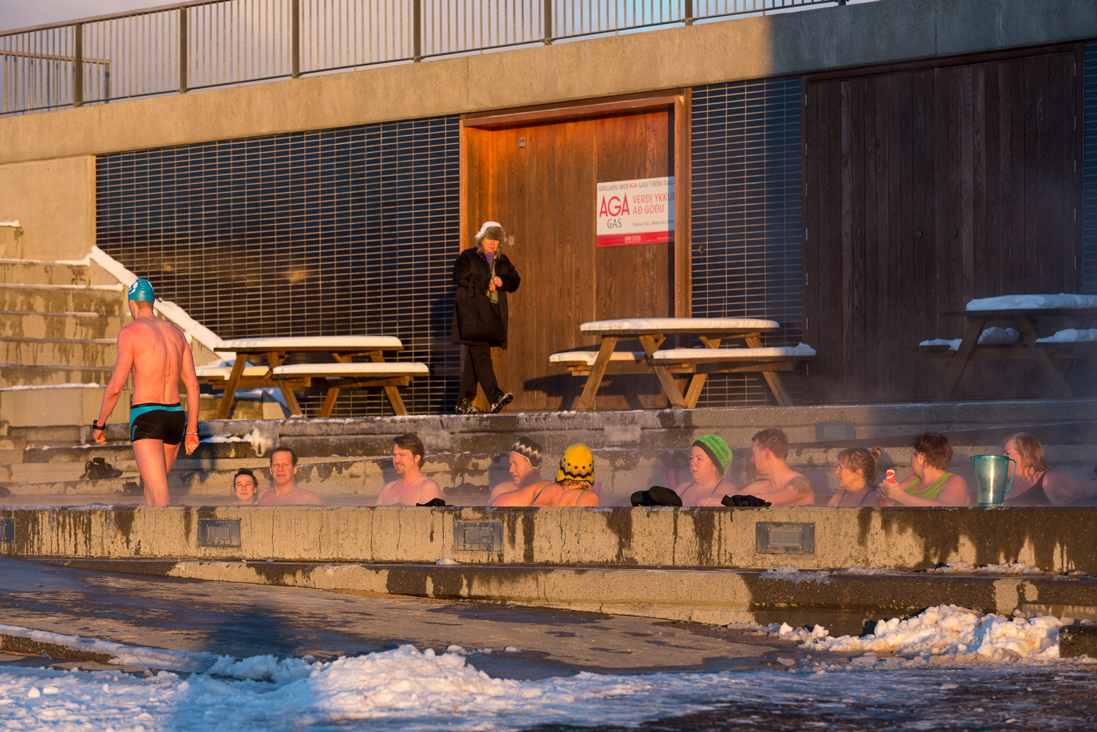 At The Nauthólsvík