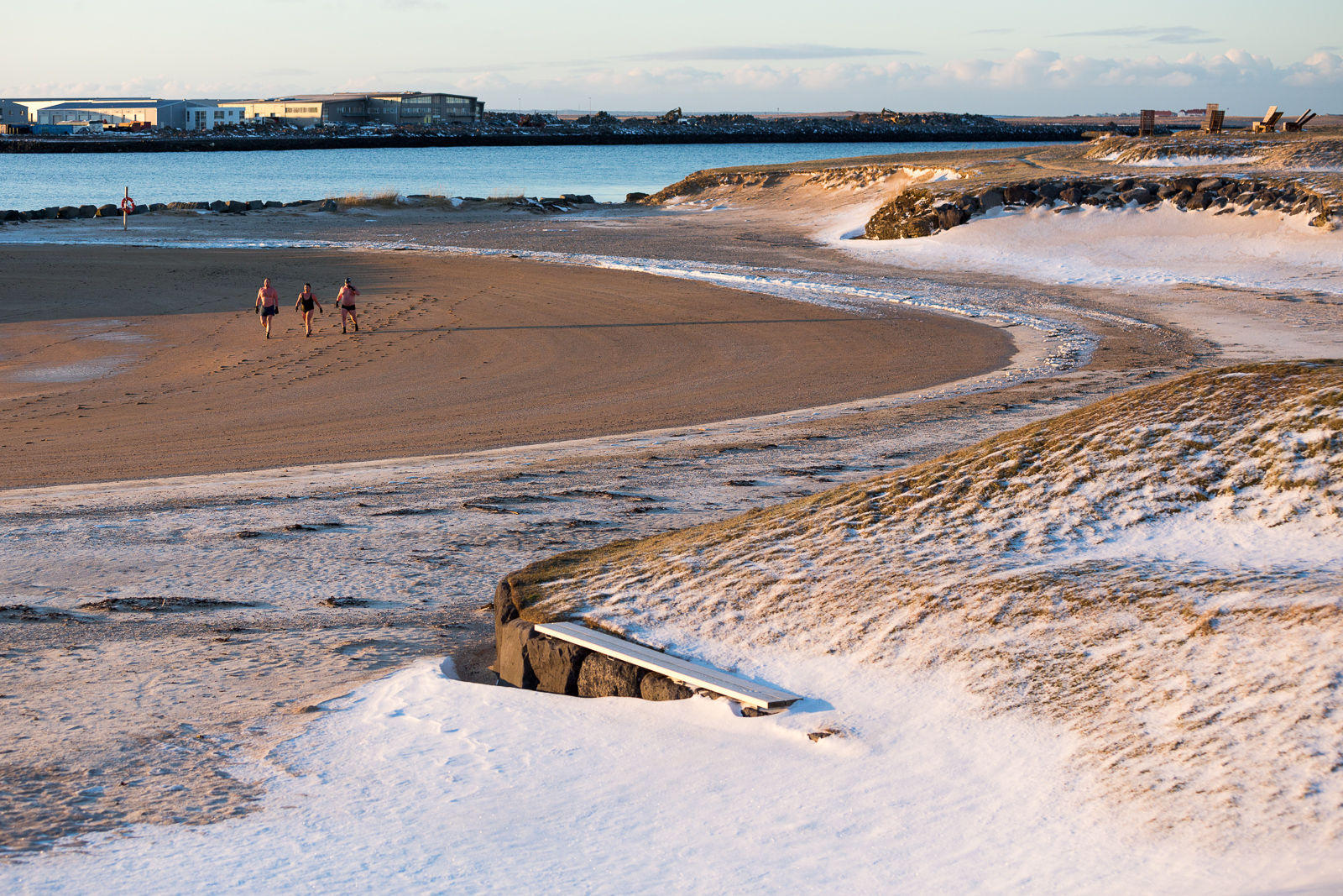 At The Nauthólsvík