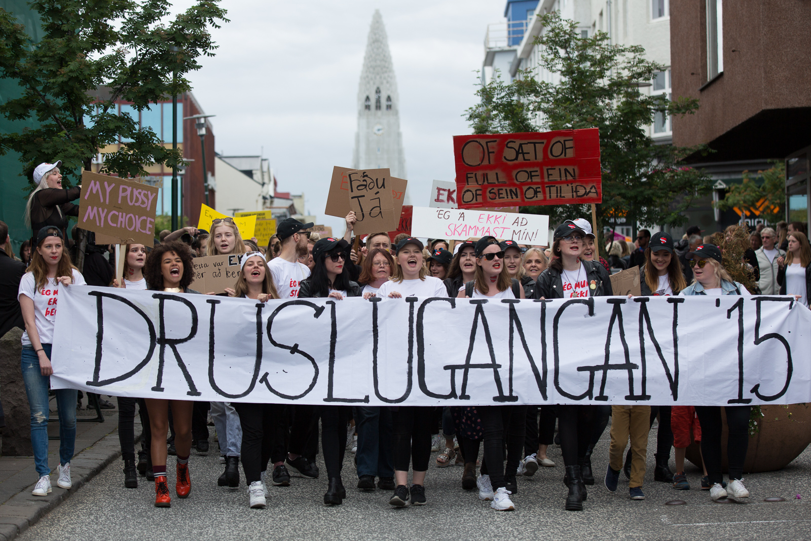 Reykjavík SlutWalk by Art Bicnick
