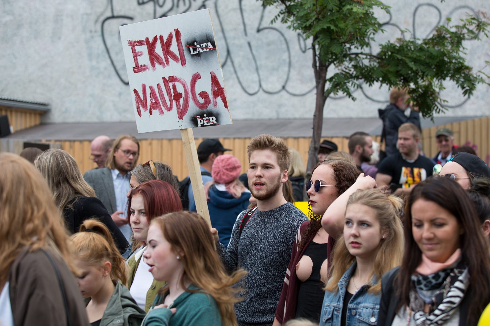 Reykjavík SlutWalk by Art Bicnick