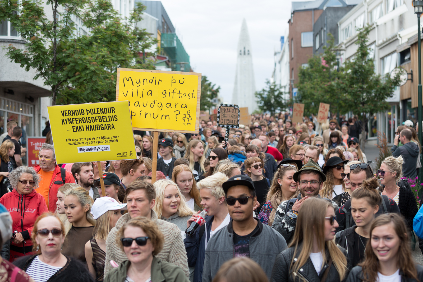 Reykjavík SlutWalk by Art Bicnick