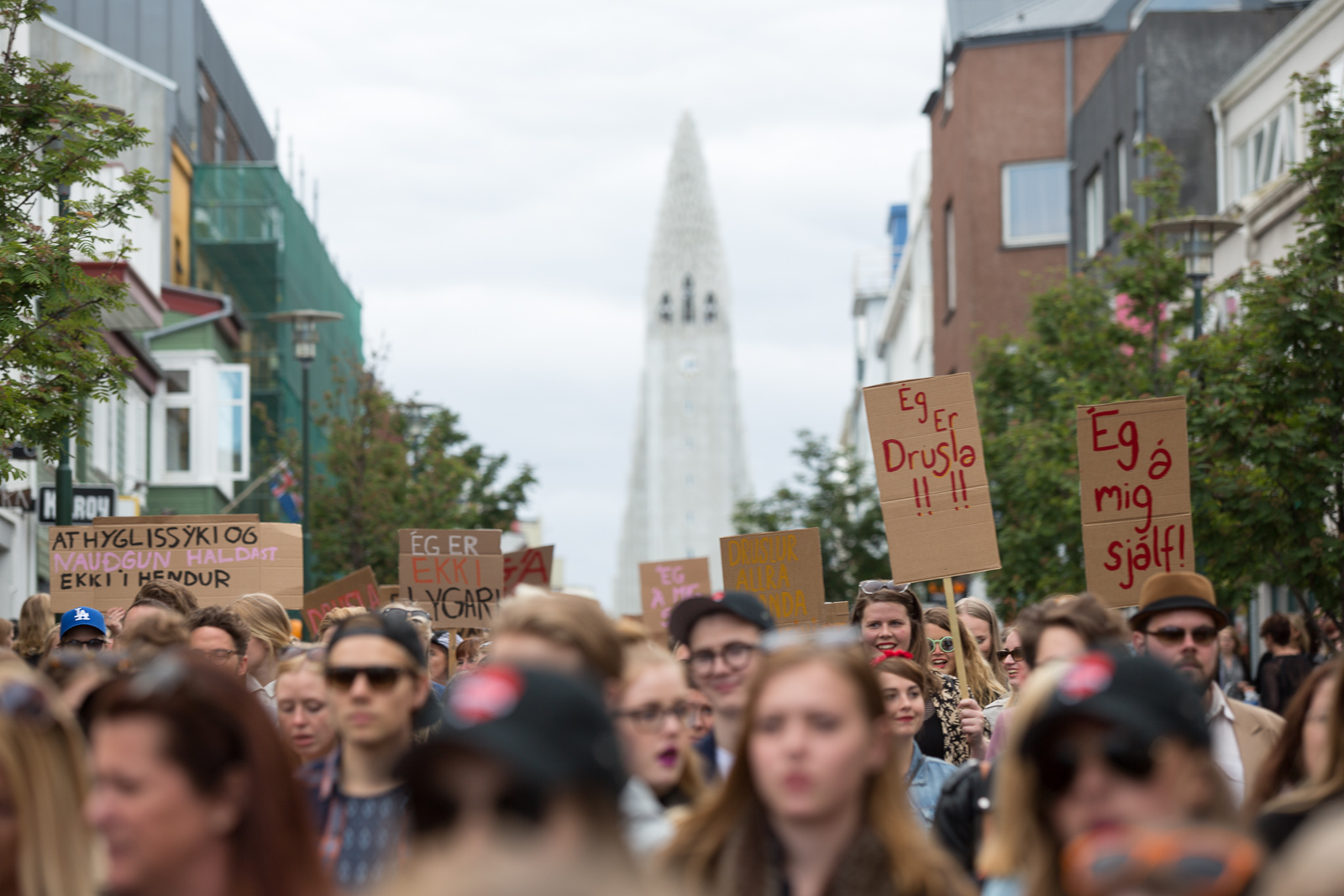 Reykjavík SlutWalk by Art Bicnick