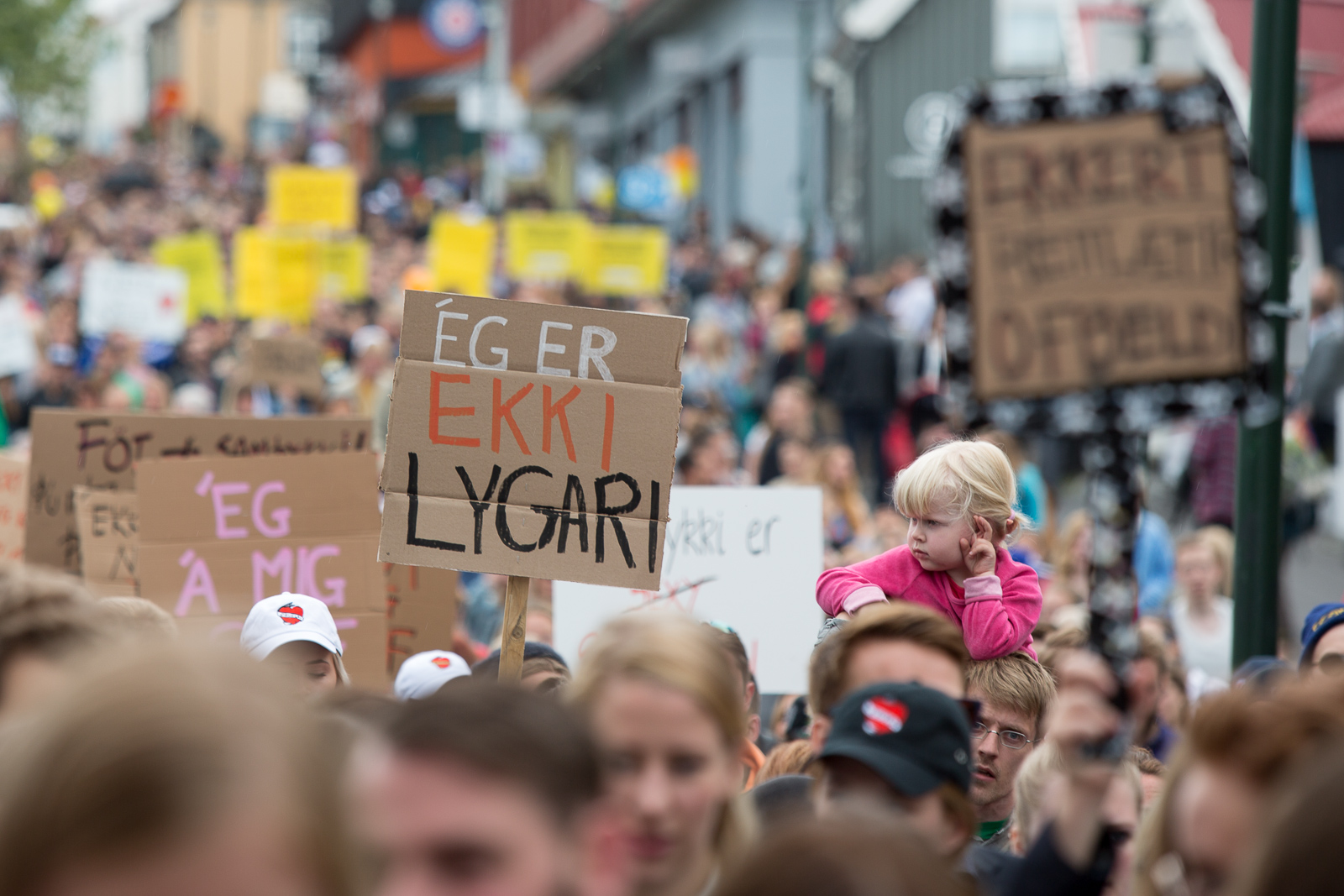 Reykjavík SlutWalk by Art Bicnick