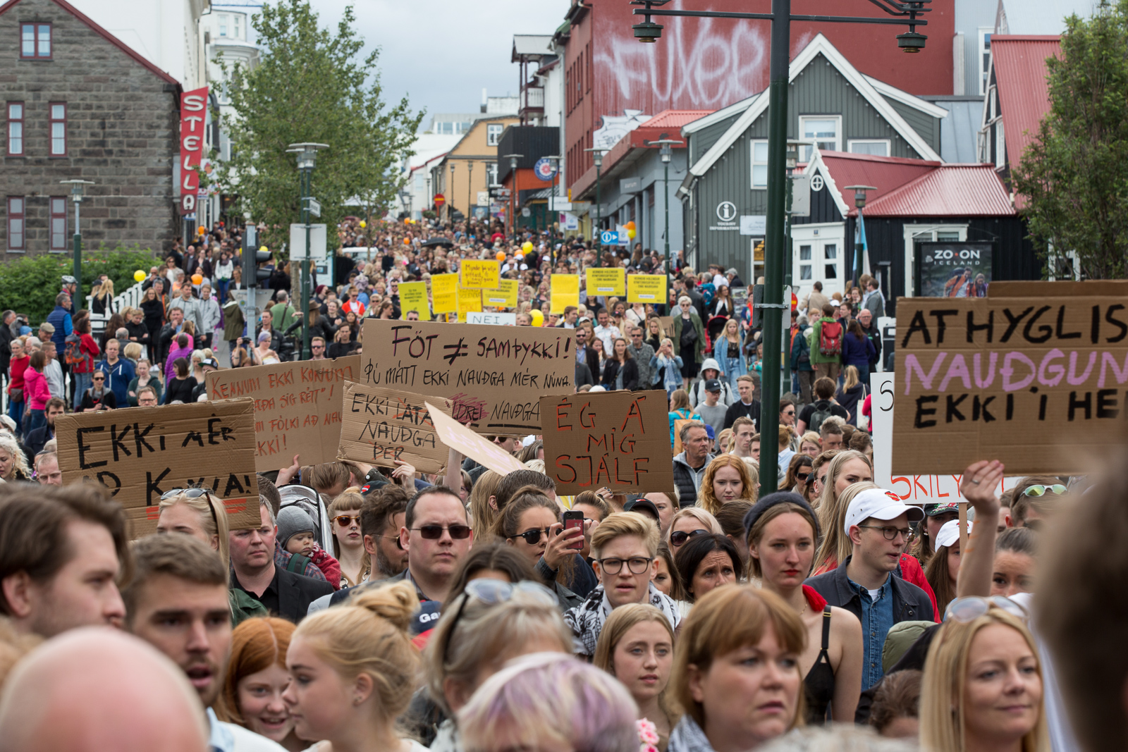 Reykjavík SlutWalk by Art Bicnick