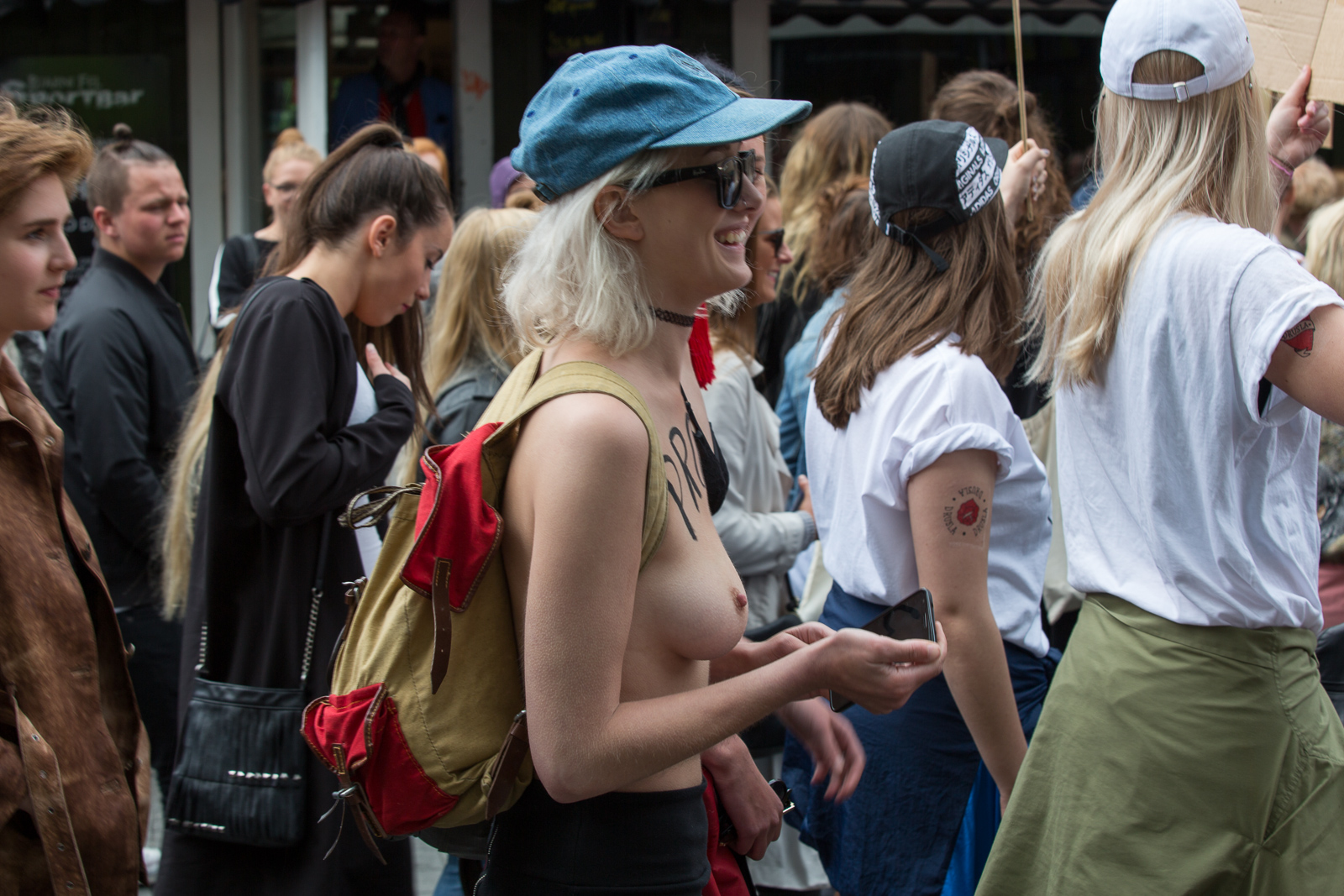 Reykjavík SlutWalk by Art Bicnick