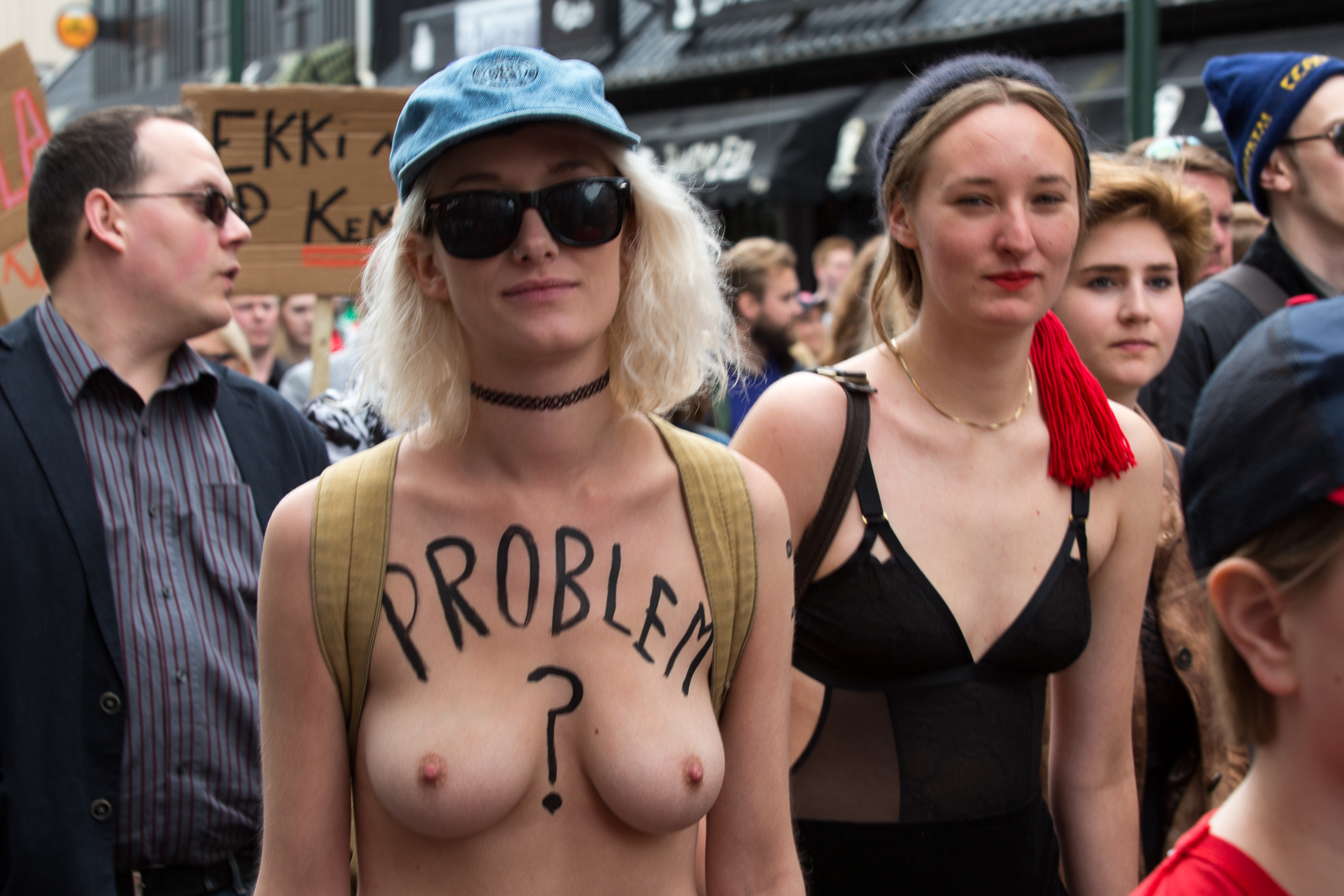 Reykjavík SlutWalk by Art Bicnick