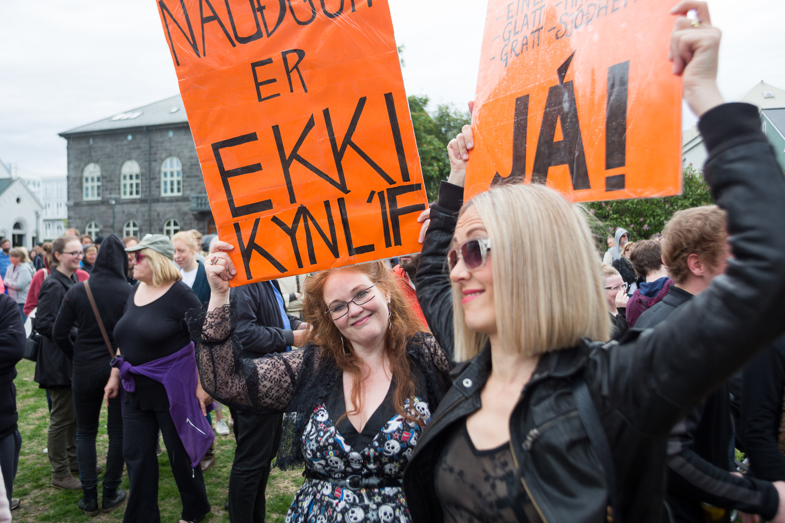 Reykjavík SlutWalk by Art Bicnick