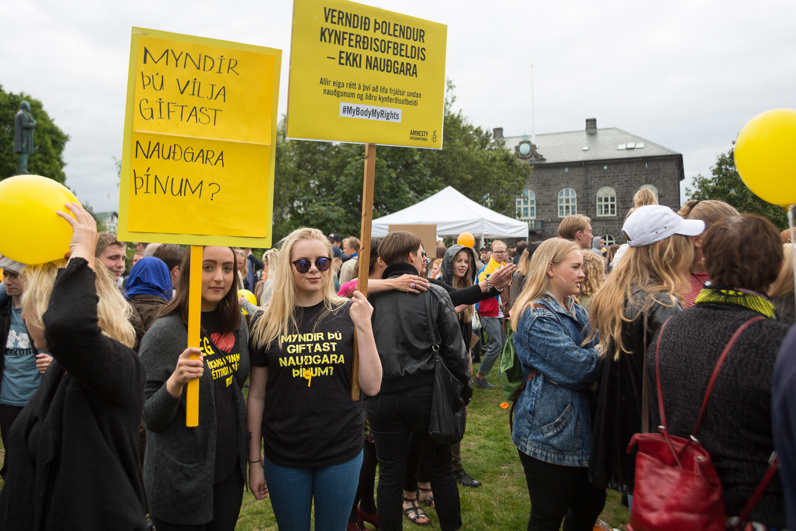 Reykjavík SlutWalk by Art Bicnick