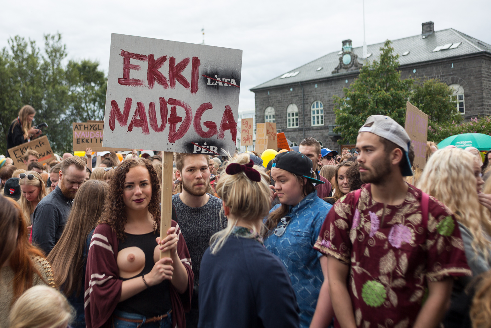 Reykjavík SlutWalk by Art Bicnick