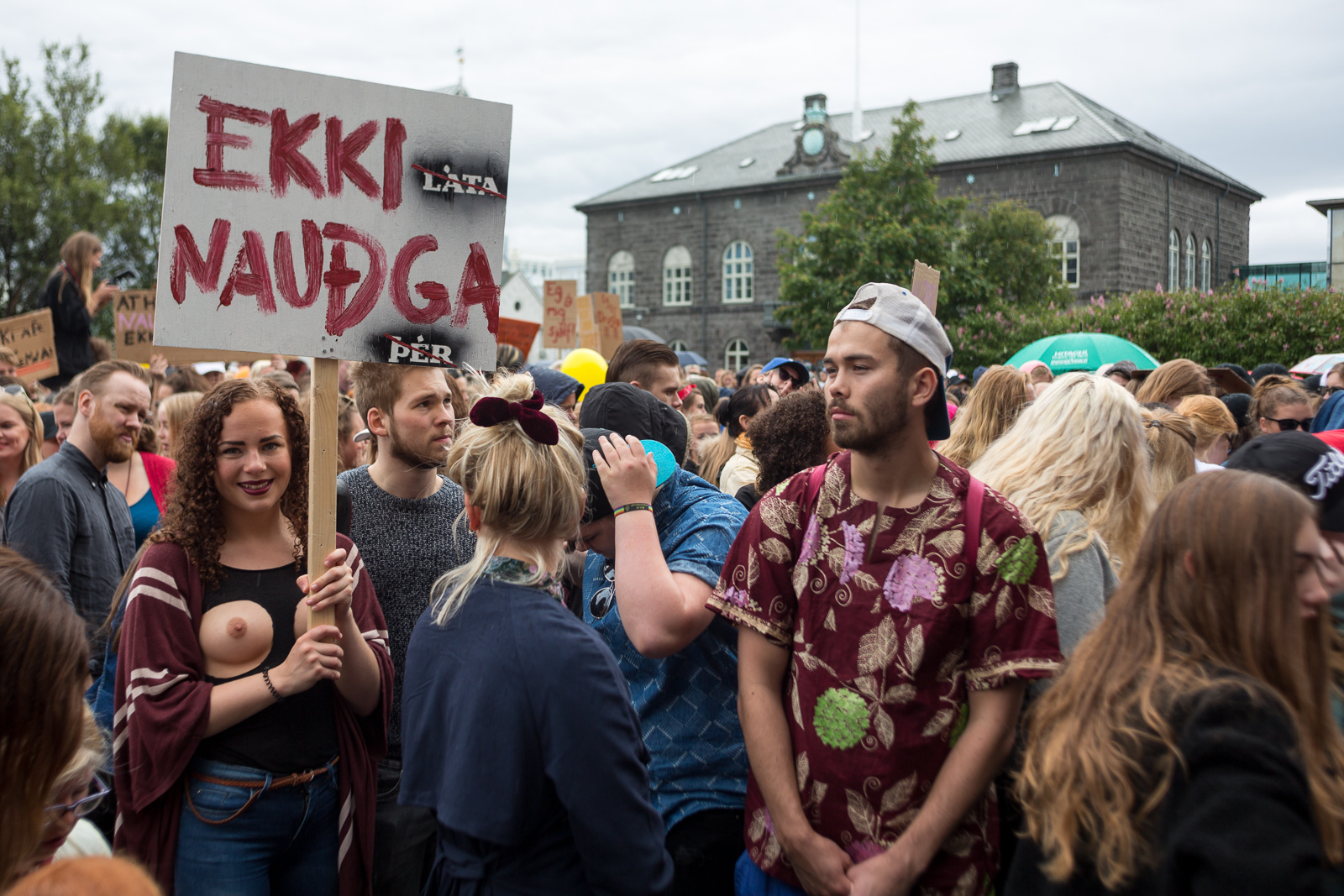 Reykjavík SlutWalk by Art Bicnick