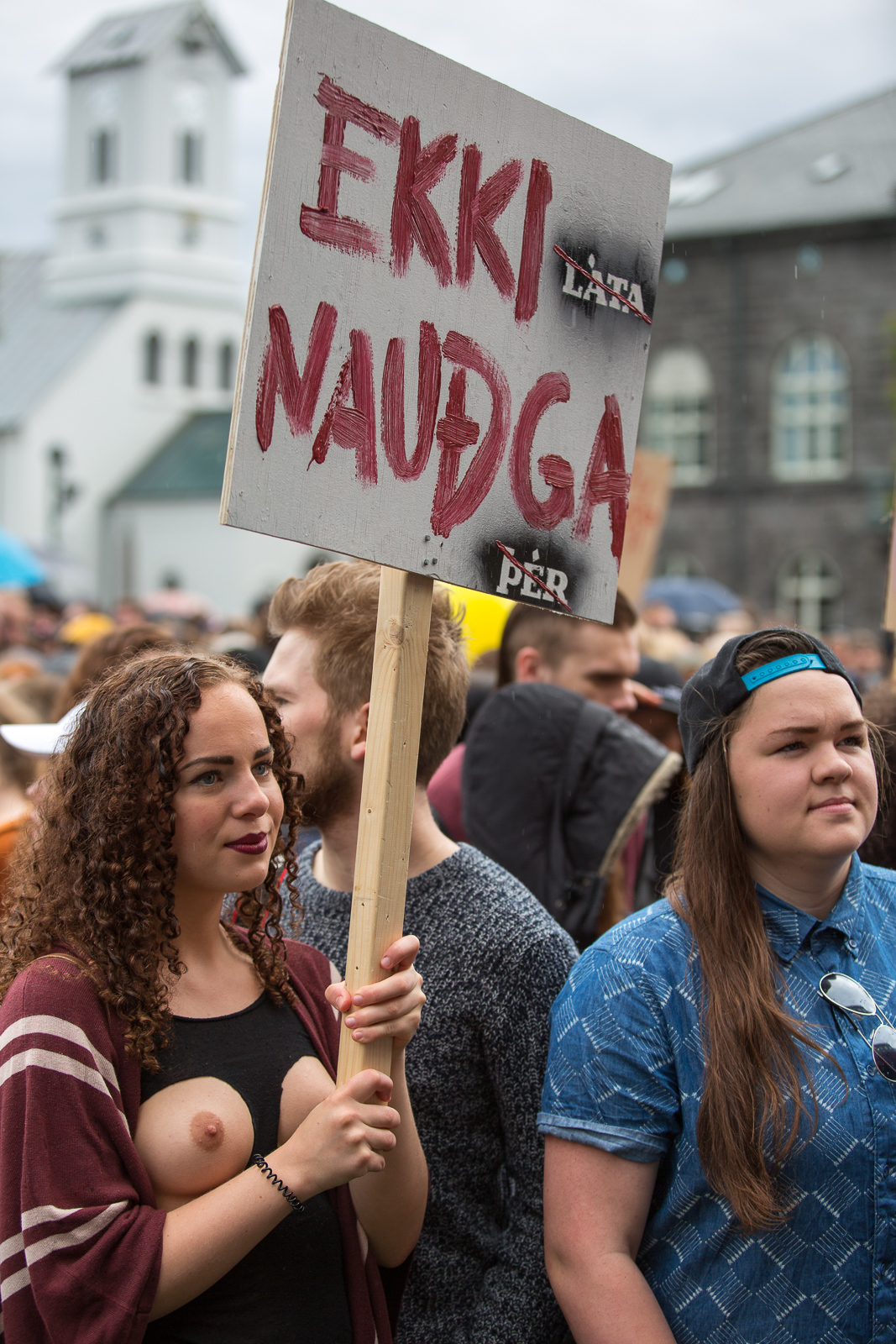 Reykjavík SlutWalk by Art Bicnick