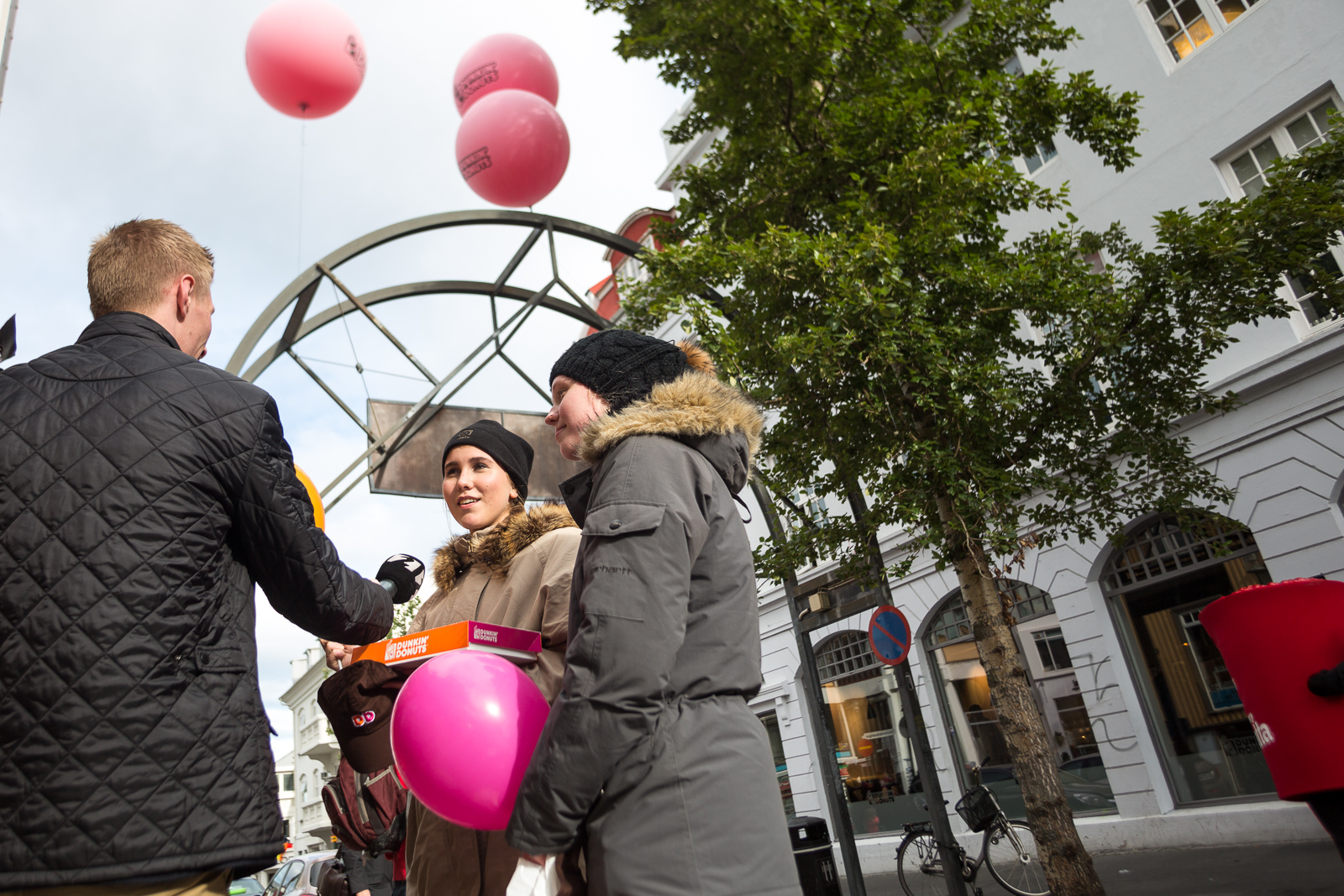 Dunkin' Donuts open in 101 Reykjavík, 2015 by Art Bicnick