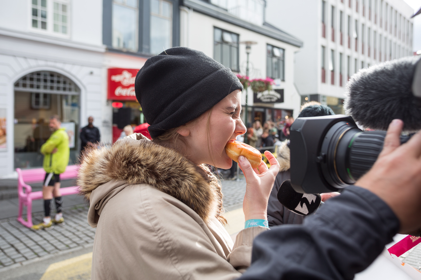 Dunkin' Donuts open in 101 Reykjavík, 2015 by Art Bicnick