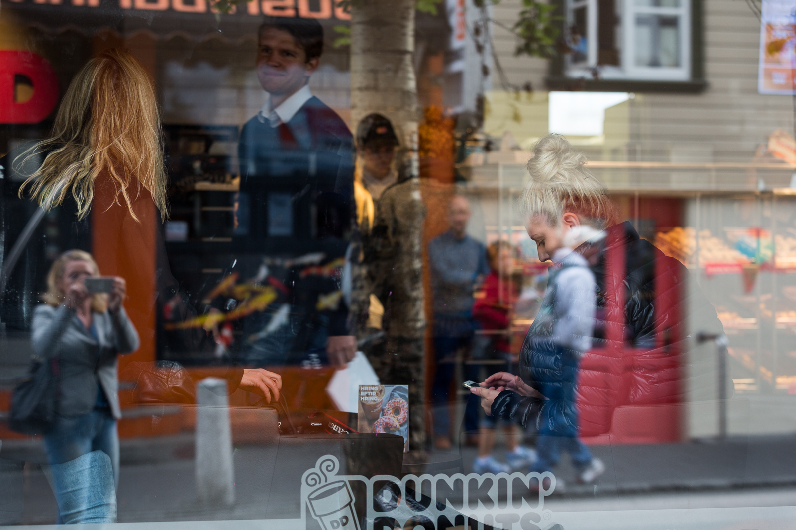 Dunkin' Donuts open in 101 Reykjavík, 2015 by Art Bicnick