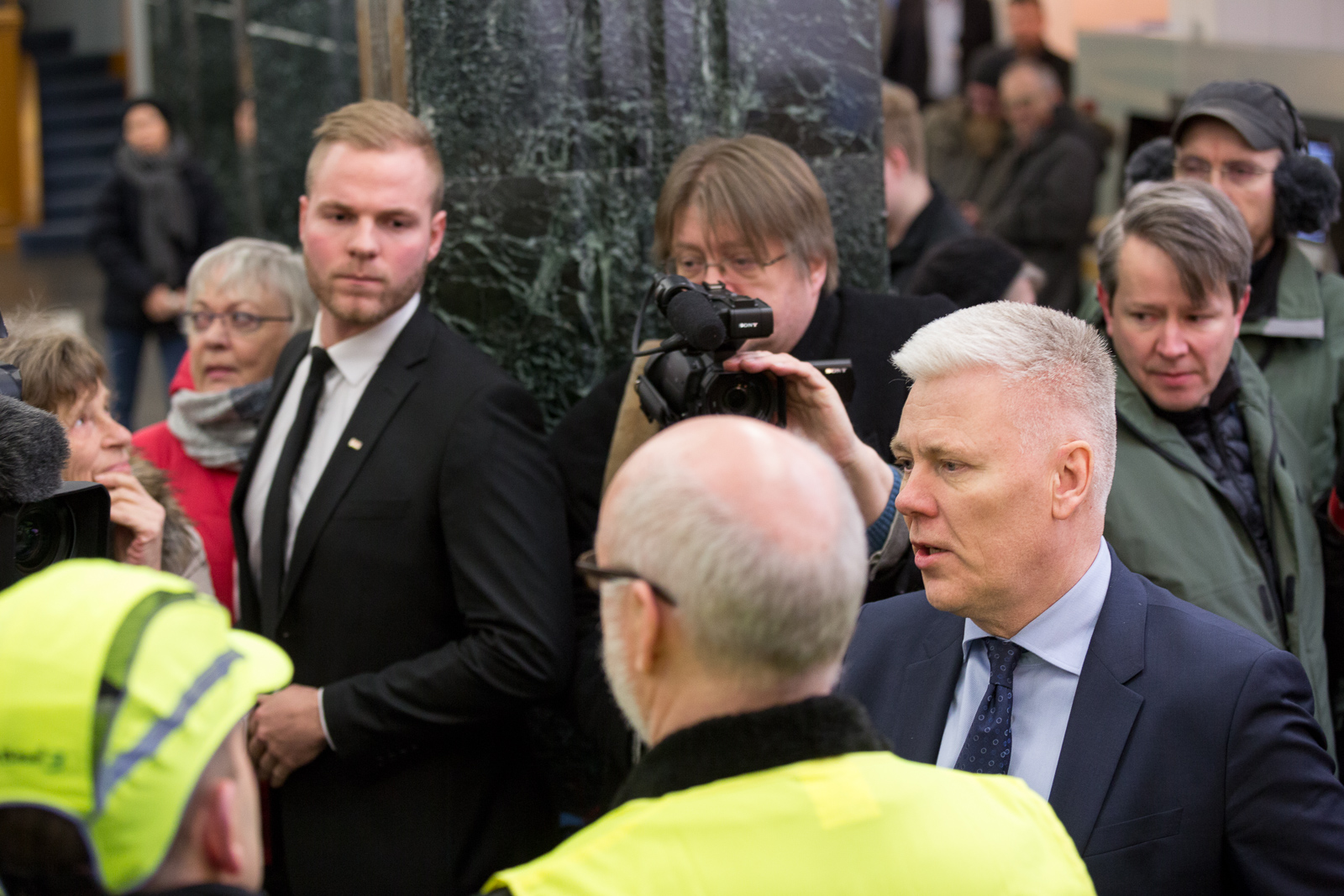 Protest at Landsbanki