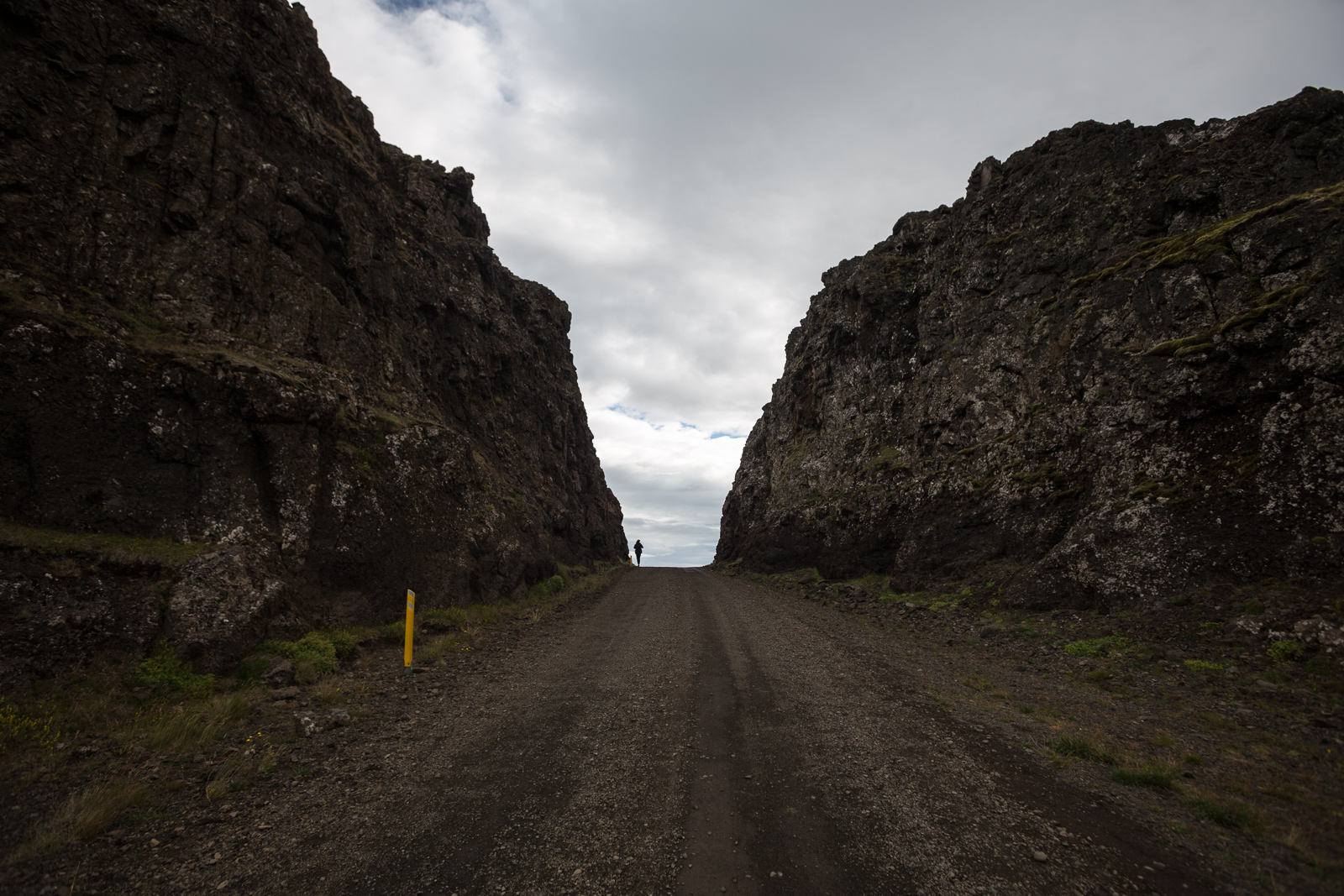 Road through the rock. Photo by Art Bicnick
