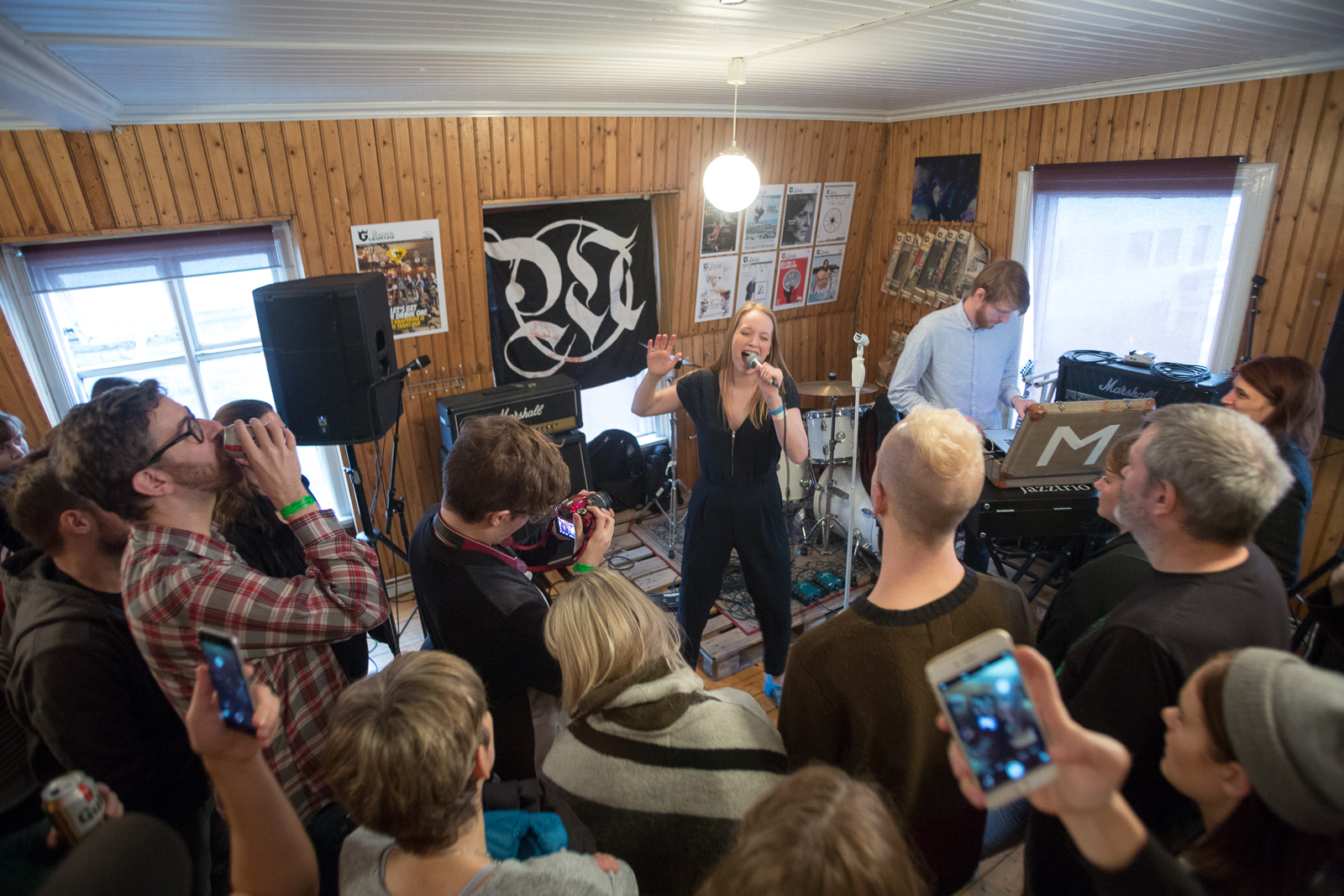 Milkywhale in The Reykjavik Grapevine HQ