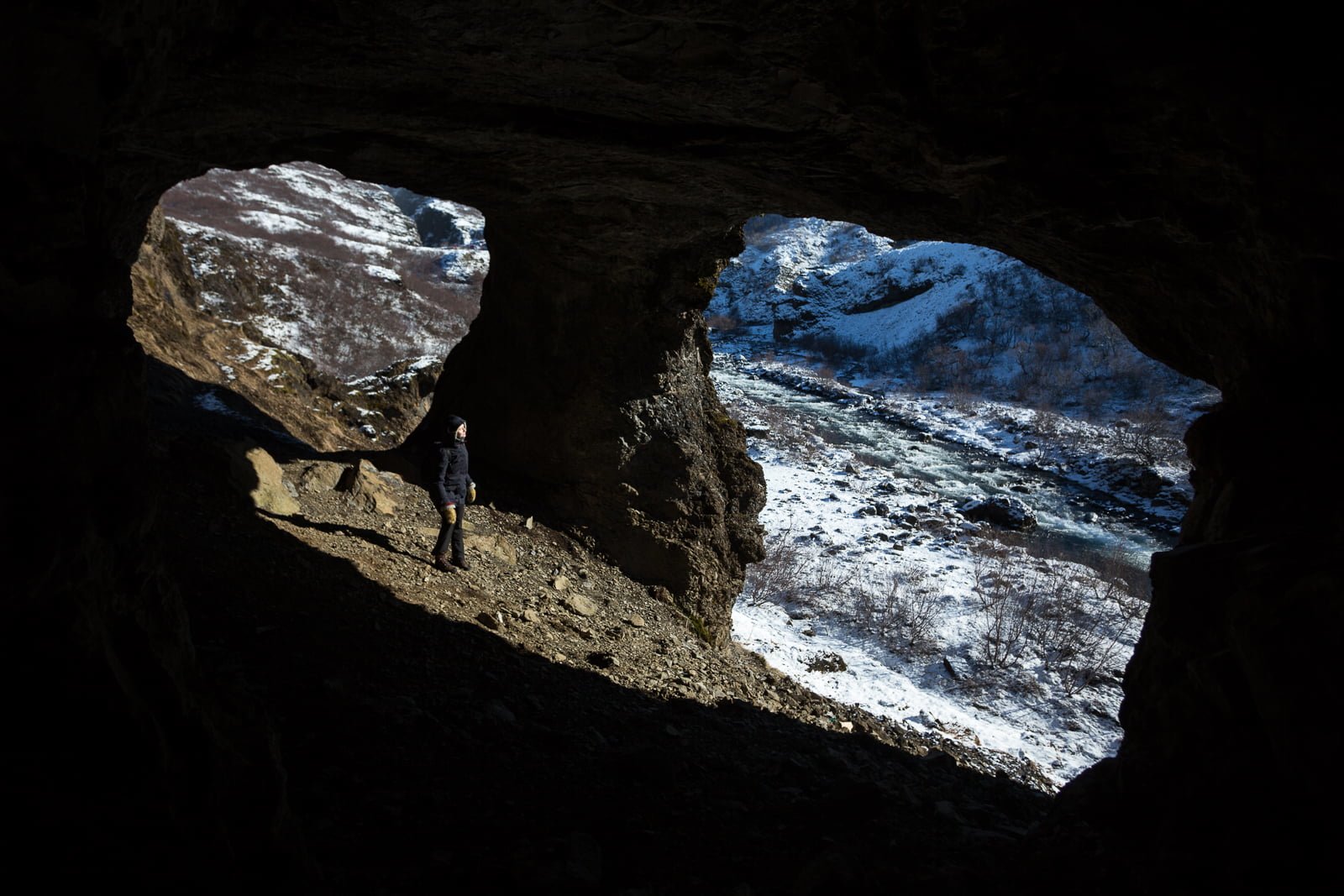Feel like inside the giant troll skull