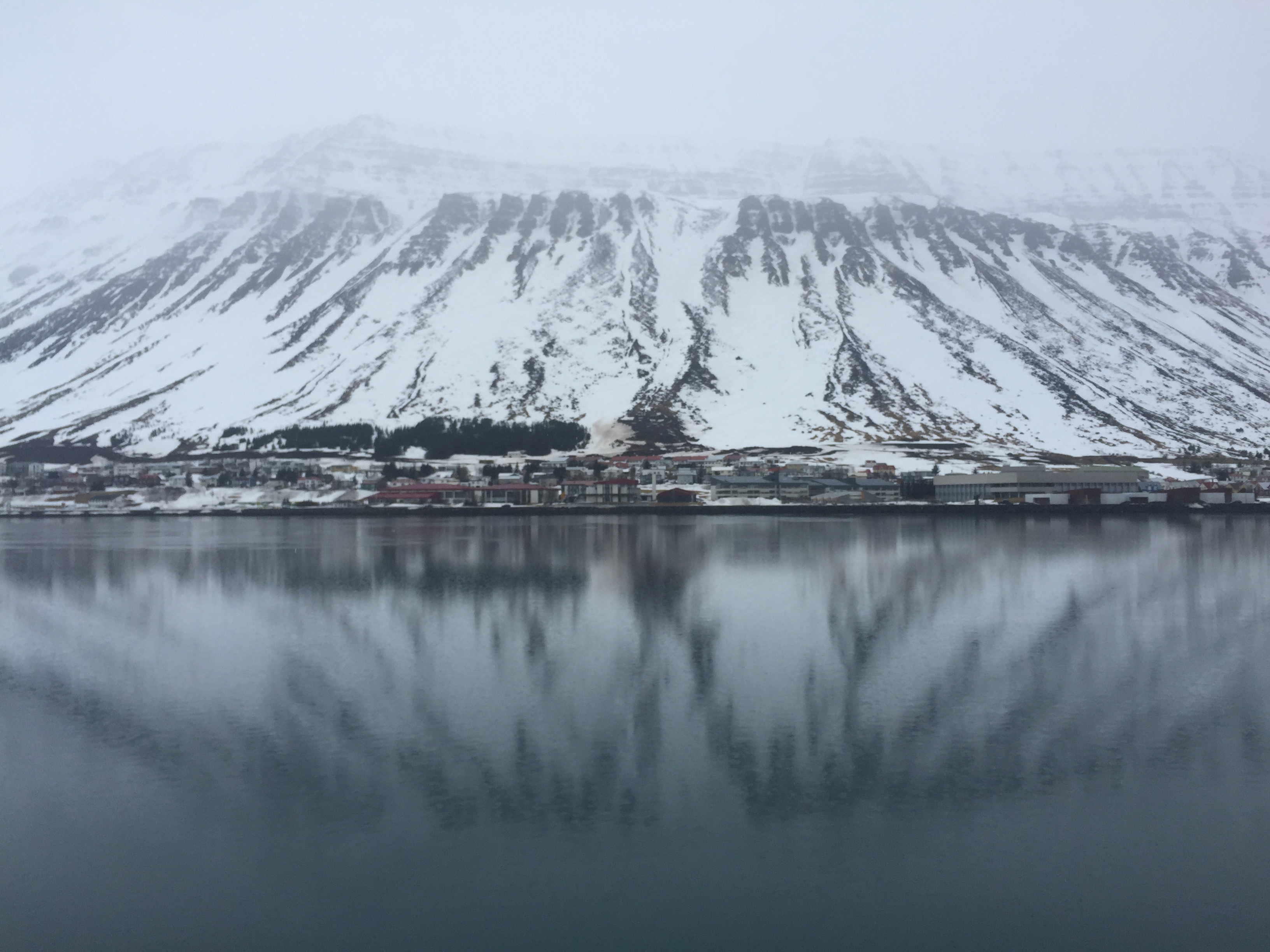 The view from on board the Húni II
