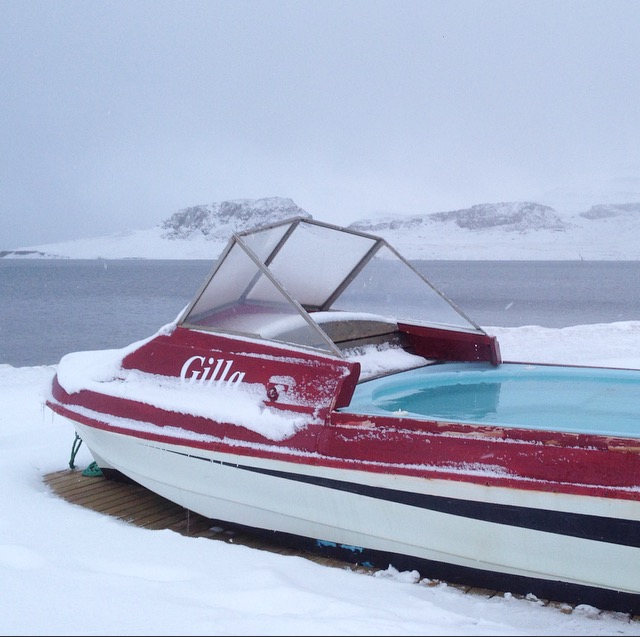 The boat tub in Mjóeyri