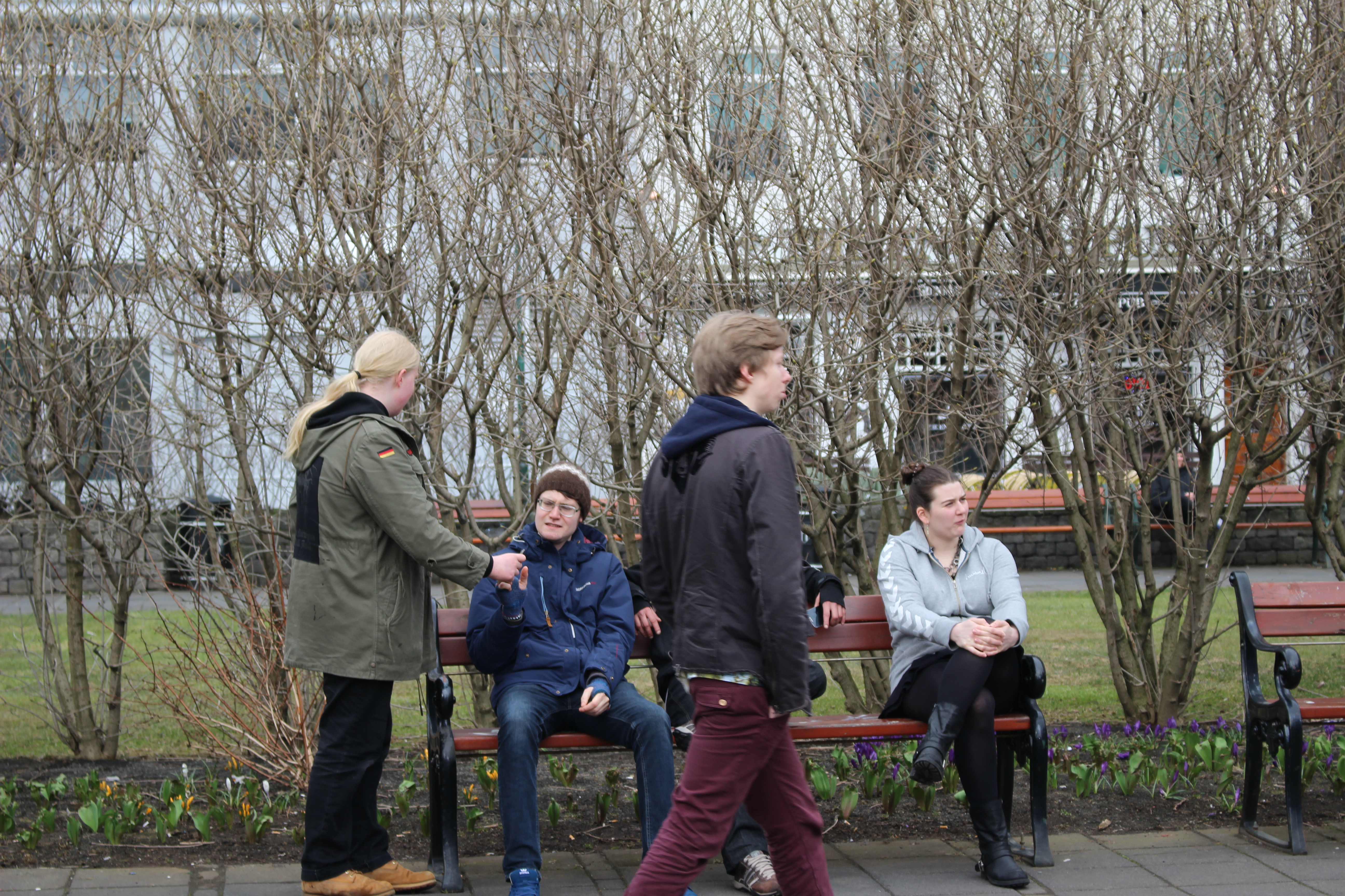 4/20 Weed Protest Austurvöllur - Jón Benediktsson