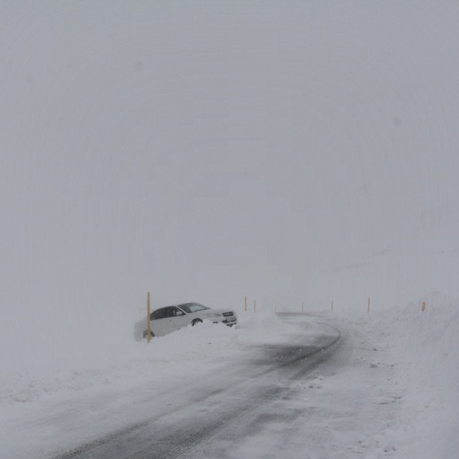 Fagridalur, abandoned car #2