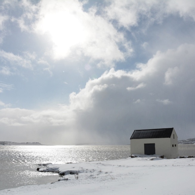 A brief moment of nice weather in Egilsstaðir