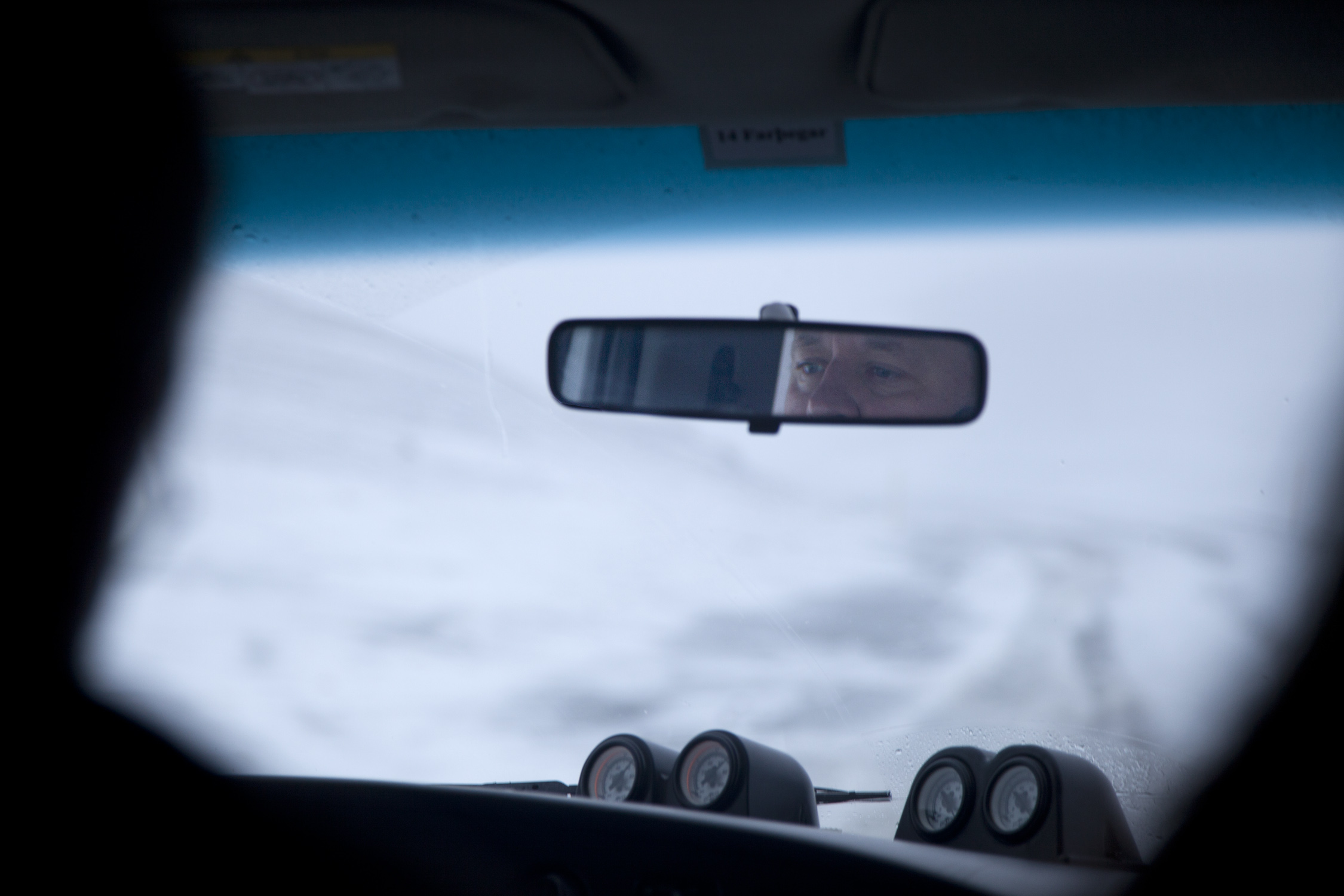 Snowmobiling by Morgan Levy