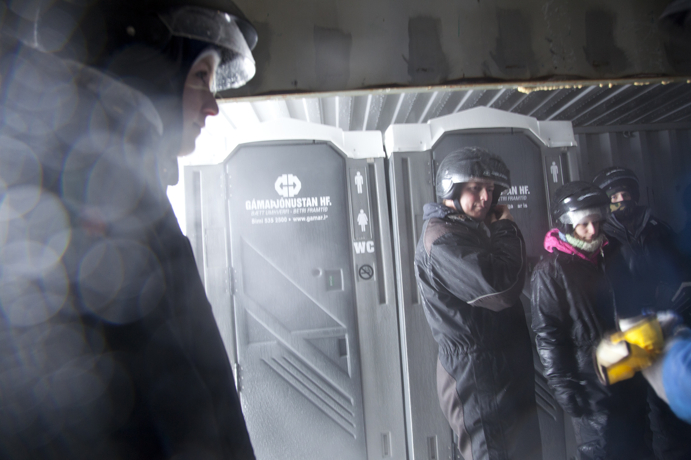 Snowmobiling by Morgan Levy