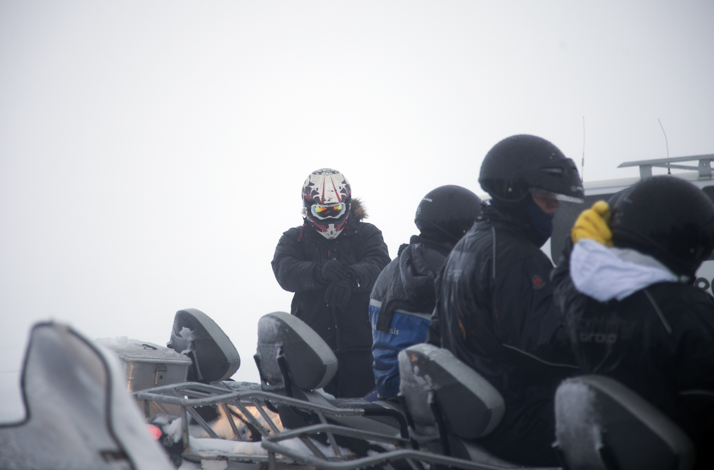 Snowmobiling by Morgan Levy