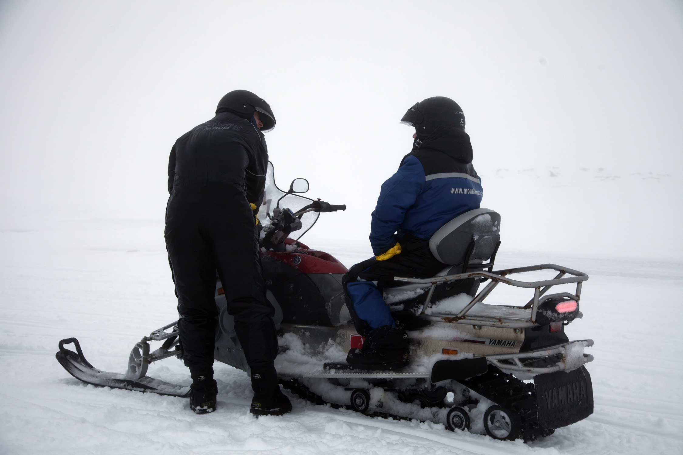 Snowmobiling by Morgan Levy