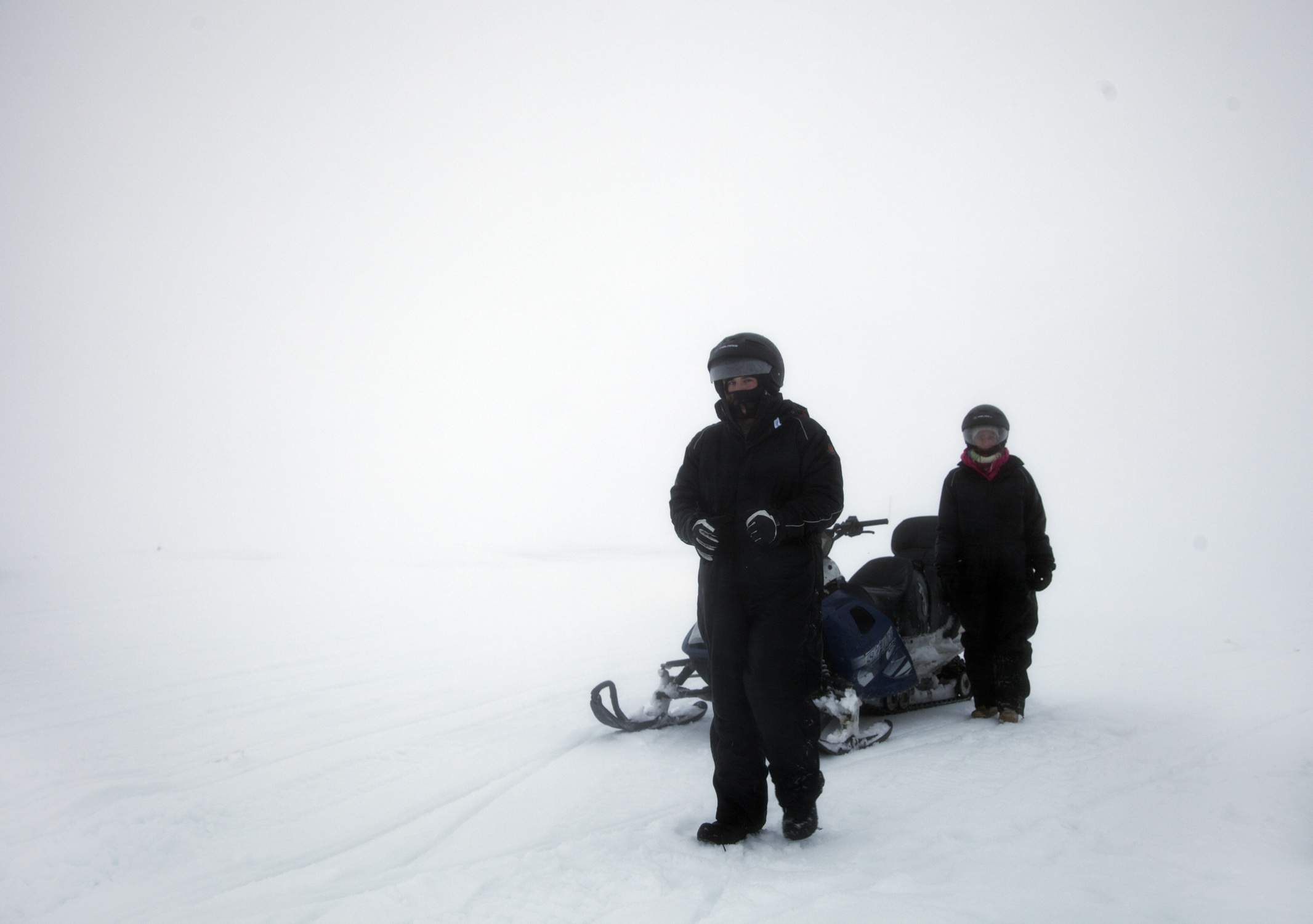 Snowmobiling by Morgan Levy