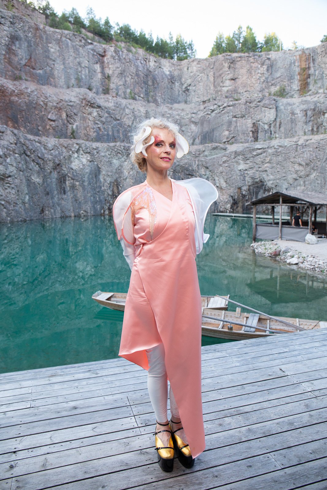 In a beautiful place