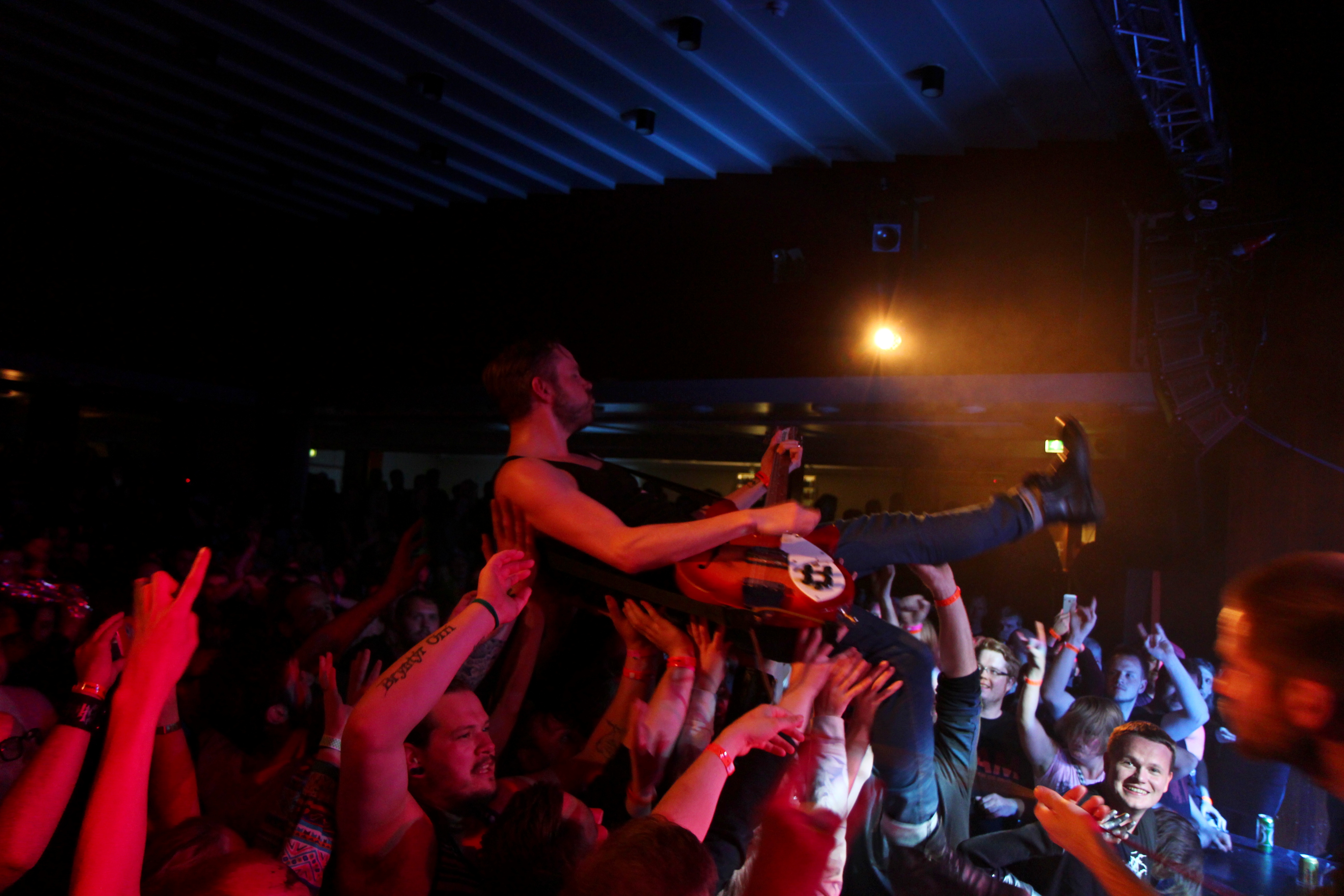 Maus performed the kind of rock that was too old fashioned for many in attendance, judging by their reactions. Regardless, organiser Stefán Magnússon proclaimed this was the first of hopefully many times he could get the band to Eistnaflug.
