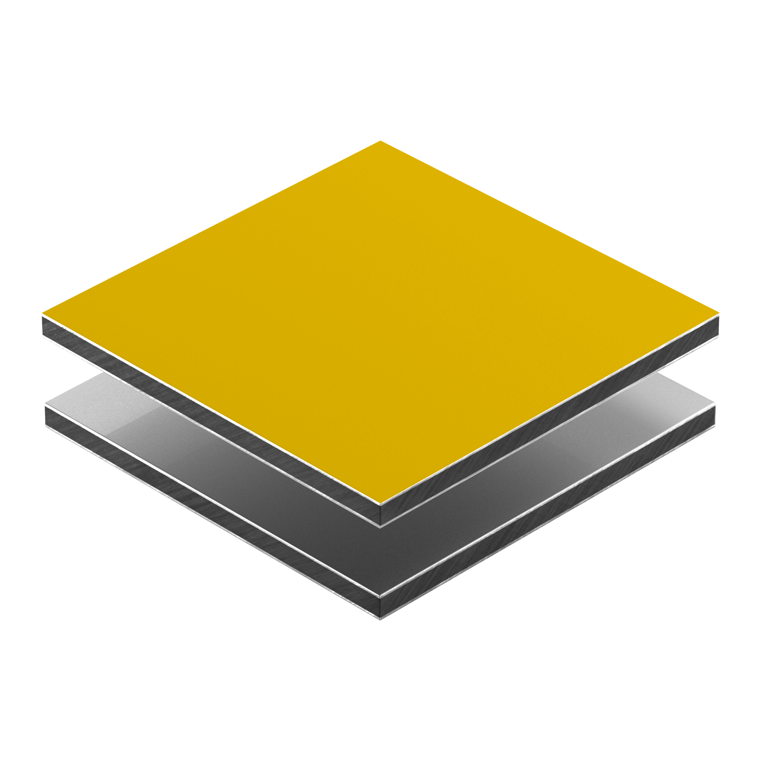Matt Lemon Yellow / Aluminium