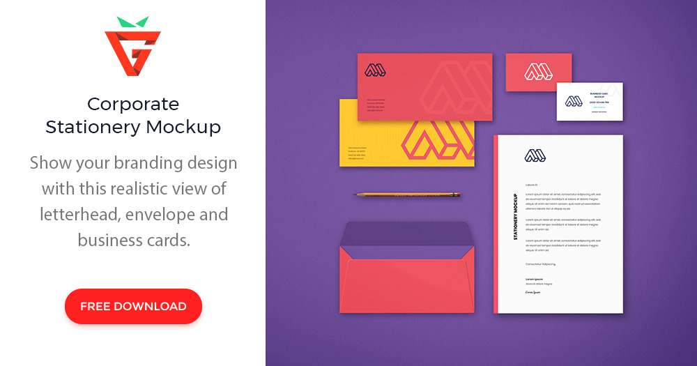 Free business stationery mock up psd no . Corporate Stationery Psd Mockup Graphberry Com